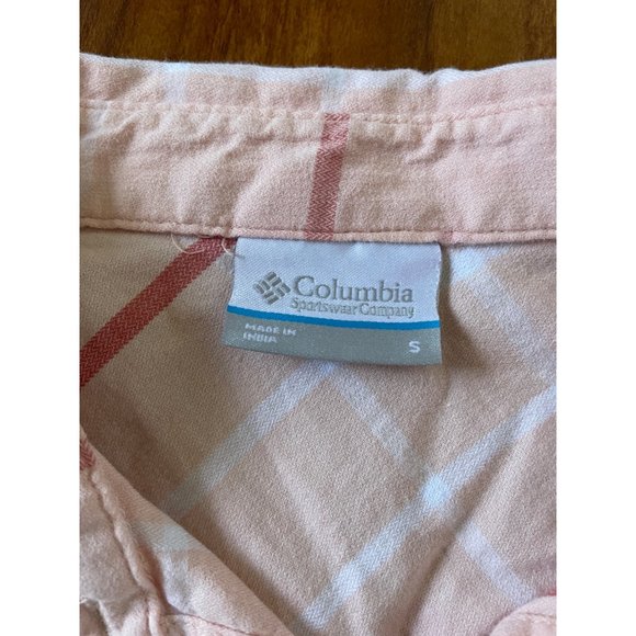 COLUMBIA SPORTSWEAR Womans Buttoned Down Plaid Size Small - Picture 2 of 11